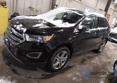 2018 Ford Edge Titanium z USA, uszkodzony, nr VIN 2FMPK4K96JBB05892